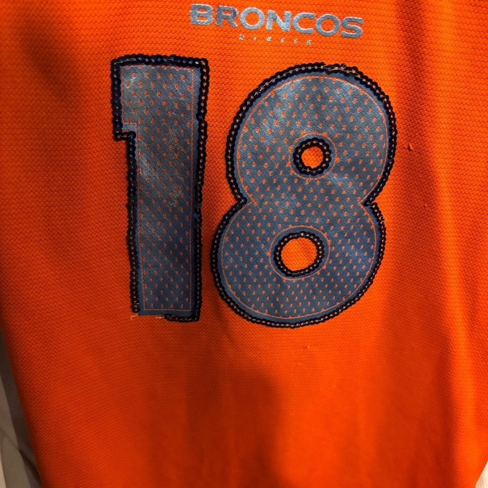 Women’s Orange Broncos Sports Shirt - Picture 2 of 5
